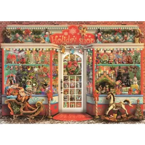 Clementoni Christmas Shop Puzzle - 1000 pcs. 2D Pussel - Smidig beställning