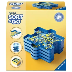 Ravensburger Sort & Go! Puzzle 8 Sorting Trays Tillbehör - Fyndpris