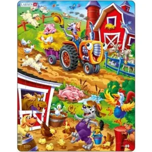 Tryggt köp - Larsen Puzzles Barnyard