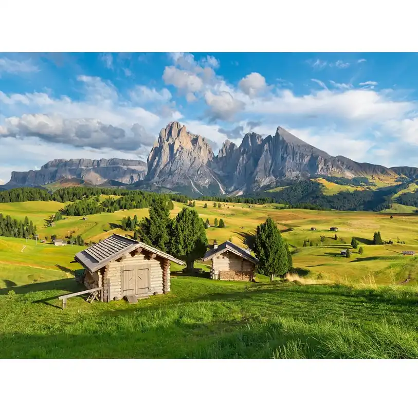 Hög kvalitet - Ravensburger Dolomitenidyll of Siusi