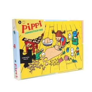 Lundby Pippi gulvpuslespil i træ 24 brikker 2D Pussel | Försäljningssuccé