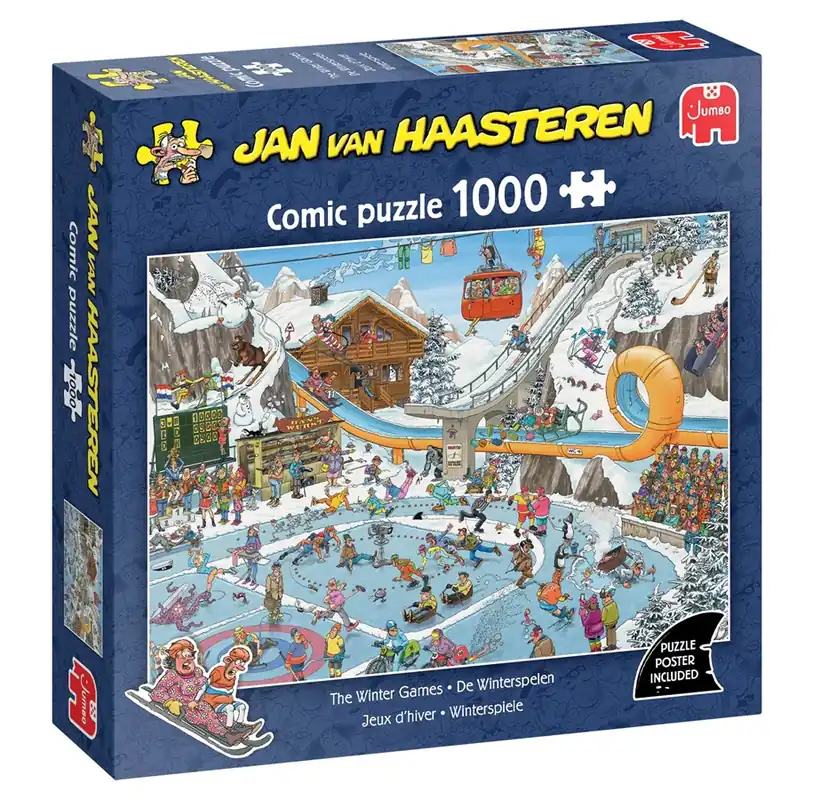 Jan van Haasteren The Winter Games (1000) - Storsäljare