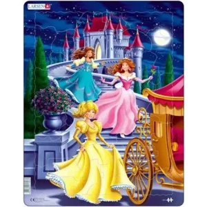 Larsen Puzzles Princesses - Efterfrågad