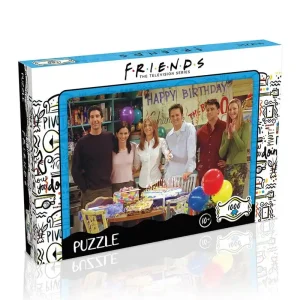 Endast idag - Winning Moves Puzzle - Friends Happy Birthday (1000 pieces) 2D Pussel