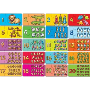 Mycket populär - Orchard Match & Count - Puzzle set 2D Pussel