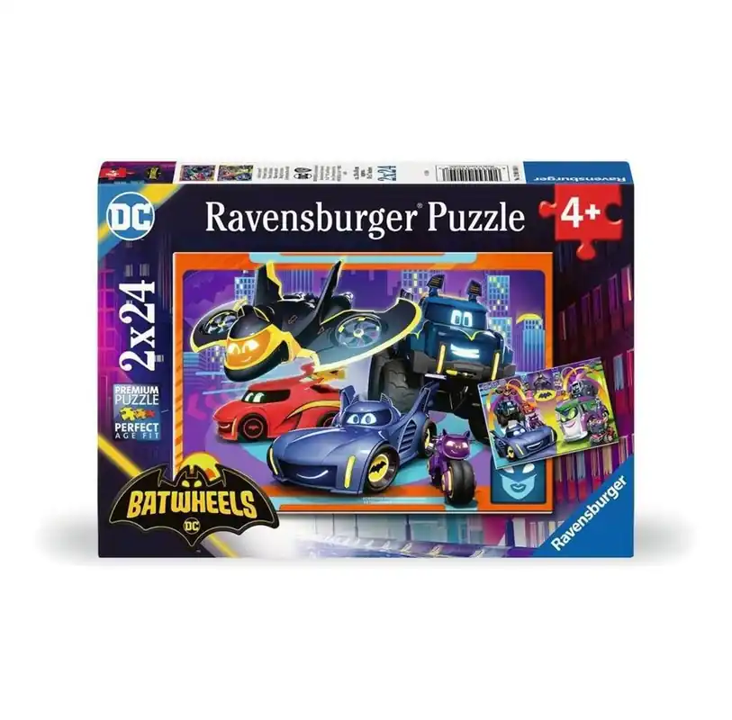 Rabatt - Ravensburger Batwheels 2x24pc
