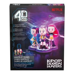 Professionell kvalitet | K POP KPDH 4D Build Huntrix Chibi Set 3D pusselspel