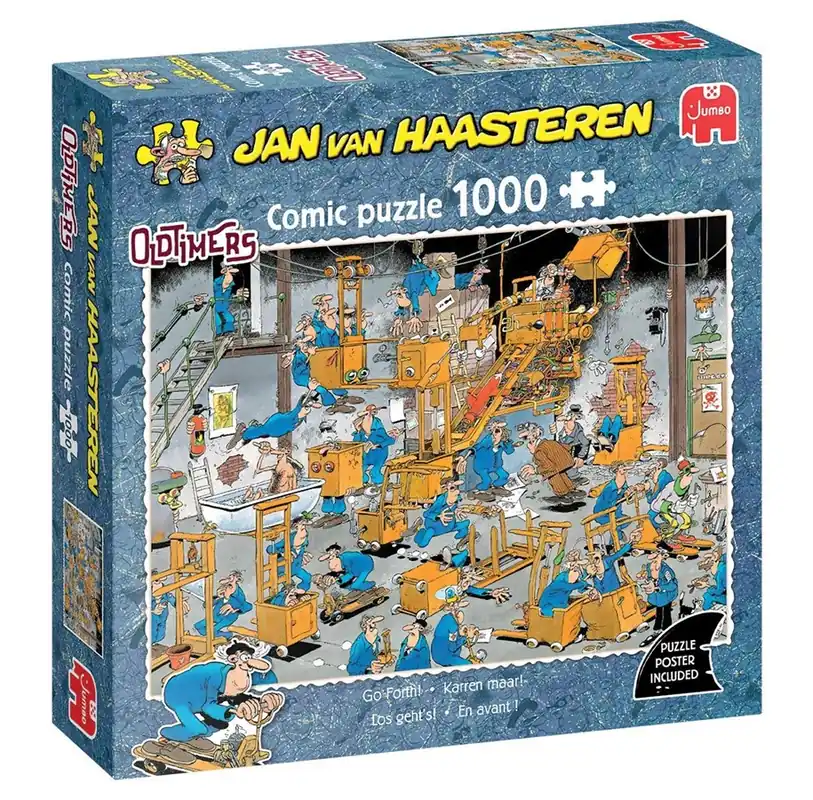 Extra bra pris - Jan van Haasteren Oldtimers Go Forth! (1000)
