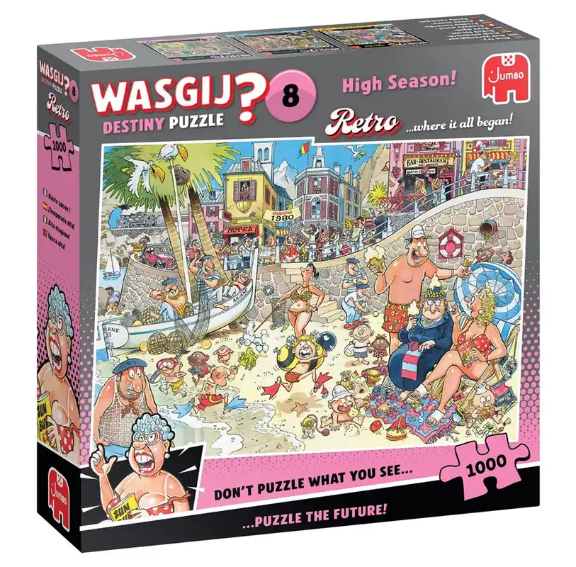 Favorit hos kunderna | Wasgij Retro Destiny 8 High Season! (1000)
