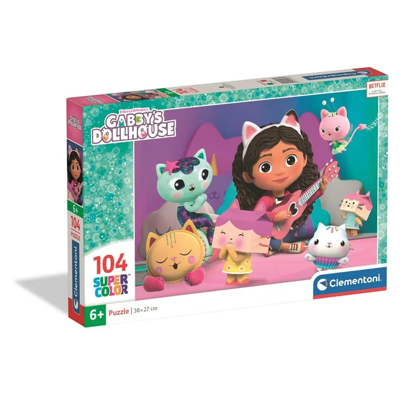Clementoni Puzzle Gabby‘s Dollhouse 104 pieces (2025) 2D Pussel | Spara mer