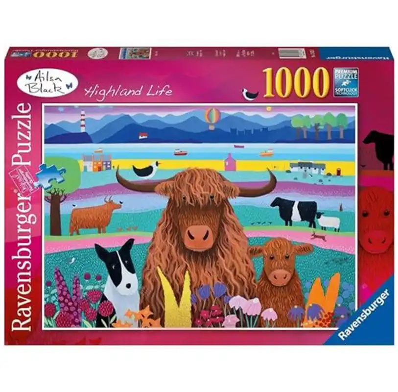 Väl omtyckt | Ravensburger Highland Life 1000p