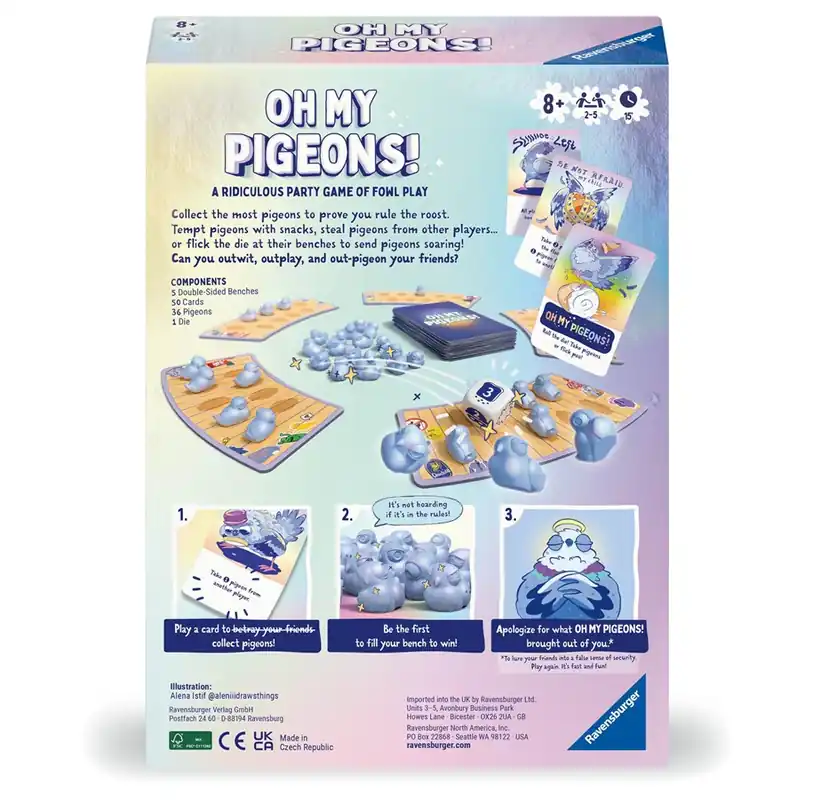 Ravensburger Oh My Pigeons! Party Game - Erbjudande