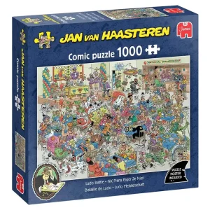 Köp nu - Jan van Haasteren Ludo Battle (1000)