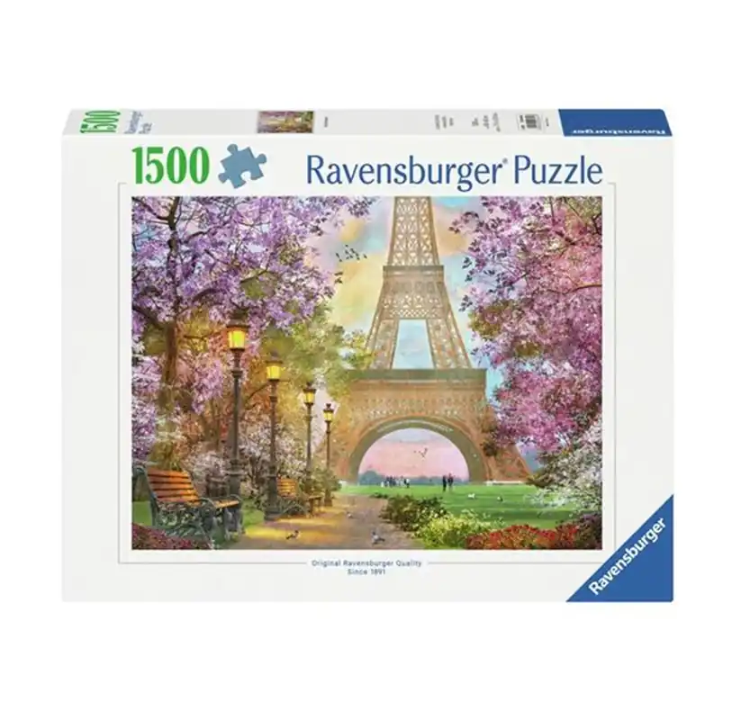 Nytt i webbutiken - Ravensburger Paris Romance 1500p