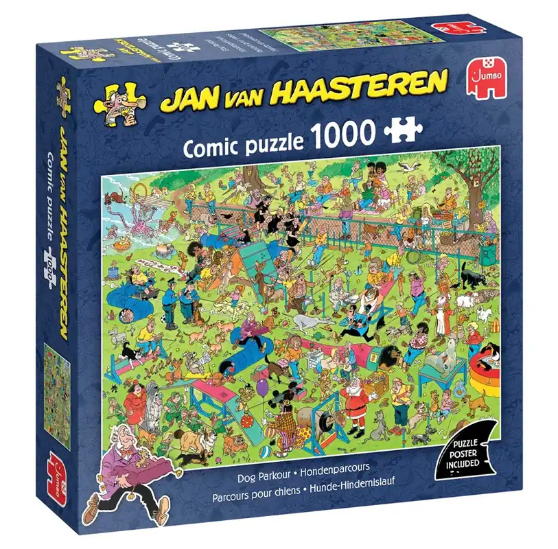 Jan van Haasteren Dog Parkour (1000) - Bra pris just nu