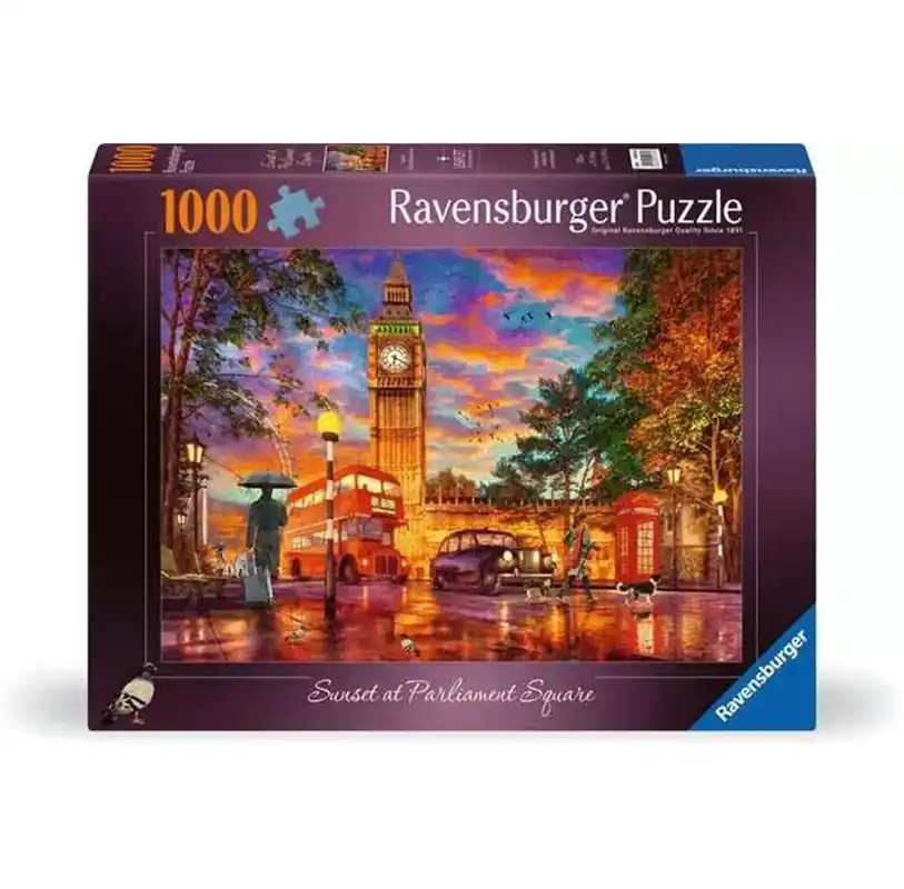 Mycket populär - Ravensburger Sunset At Parliament Square 1000p