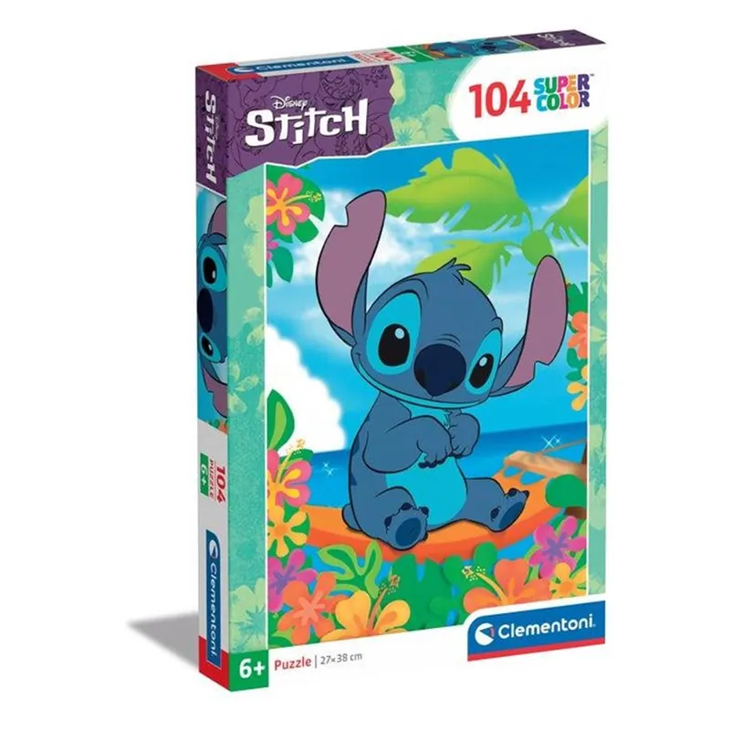 Clementoni Supercolor Stitch 2D Pussel | Hög kvalitet