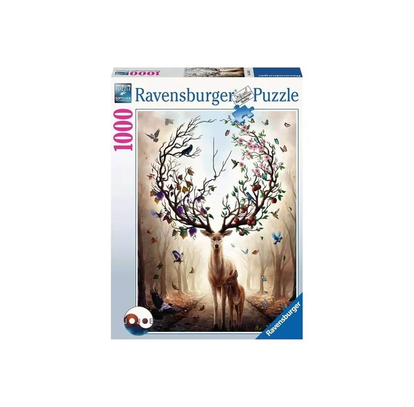 Outlet - Ravensburger Fantasy Deer Pussel - 1000 Bitar