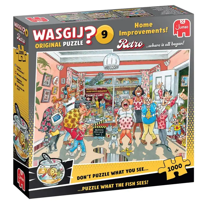 Beställ online - Wasgij Retro Original 9 Home Improvements! (1000)