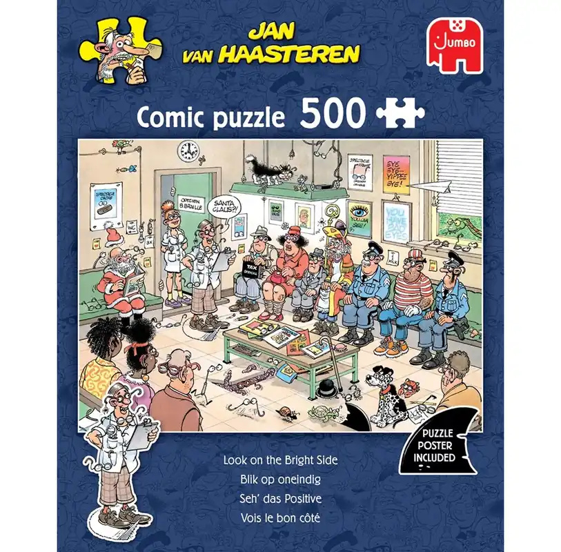 Jan van Haasteren Look on the Bright side (500) - Passa på