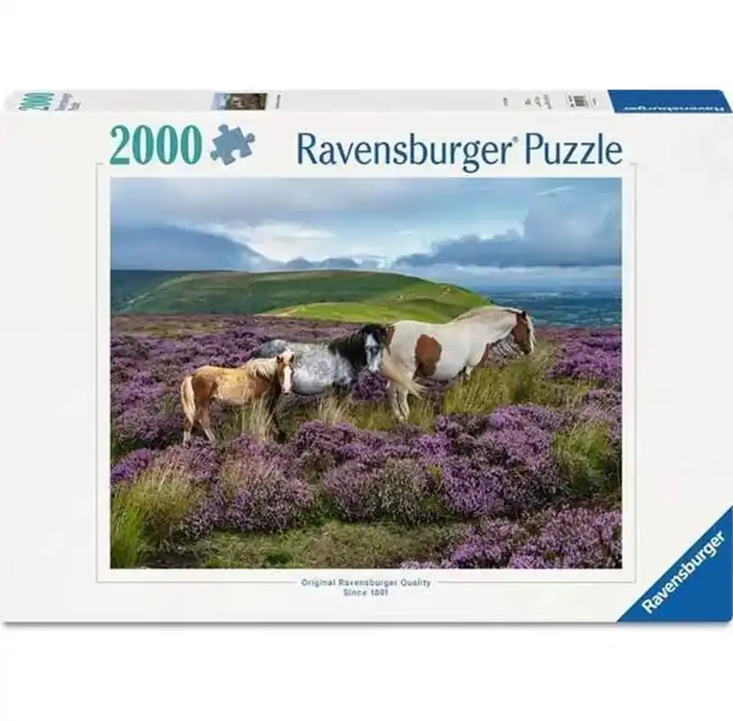 Superpris | Ravensburger Wild Horses 2000p - 14+