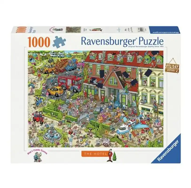 Fabrikspris | Ravensburger Jigsaw puzzle Holiday Resort 2 The Hotel 1000pcs