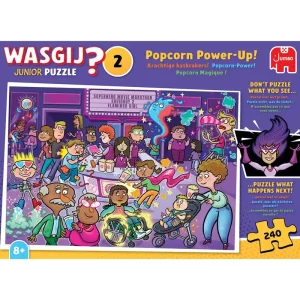 Direkt från tillverkaren - Wasgij Junior PopCorn Power-up (240)