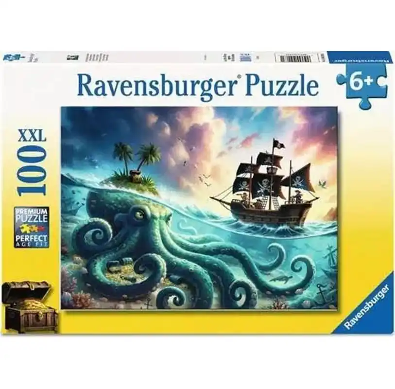 Ravensburger Pirate Treasure 100p - 6+ | Spara mer