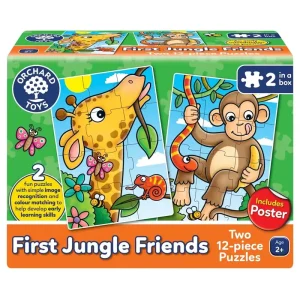 Deal | Orchard First Jungle Friends - Puzzle set 2D Pussel