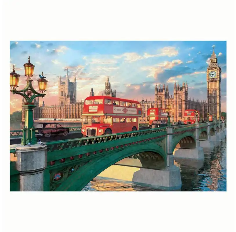 Clementoni Jigsaw Puzzle London Bridge 500pcs. 2D Pussel | Begränsat antal