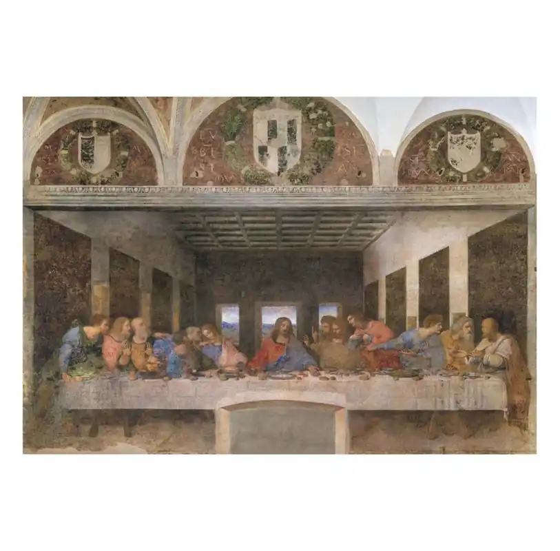 Snabb frakt - Clementoni Jigsaw Puzzle The Last Supper 1000pcs. 2D Pussel