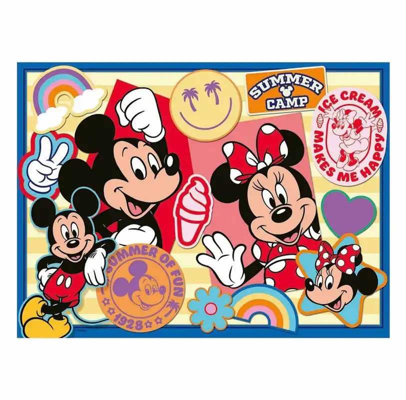 Smidig beställning | Ravensburger Jigsaw puzzle XXL Mickey and Minnie 200 pcs. 2D Pussel