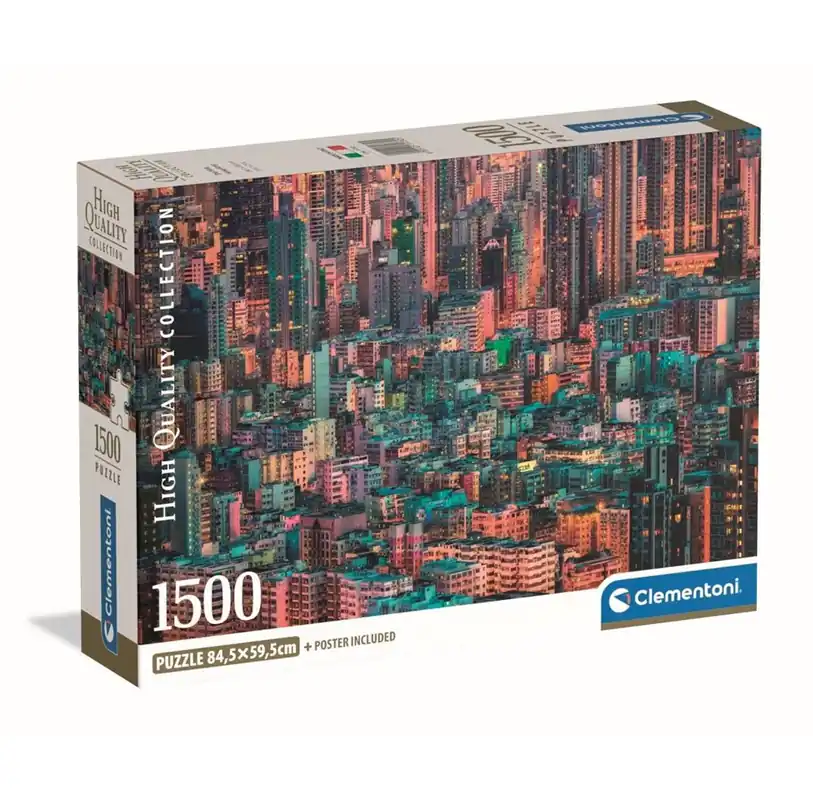 Favorit hos kunderna | Clementoni Jigsaw Puzzle The Hive Hong Kong 1500pcs. 2D Pussel