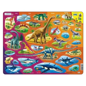Bara idag - Selecta Play Larsen Jigsaw Puzzle Animals Nature Historical 85 pcs. 2D Pussel