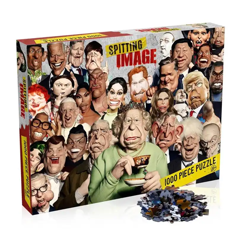 Fyndpris - Winning Moves Puzzle - Spitting Image (1000 pieces) 2D Pussel