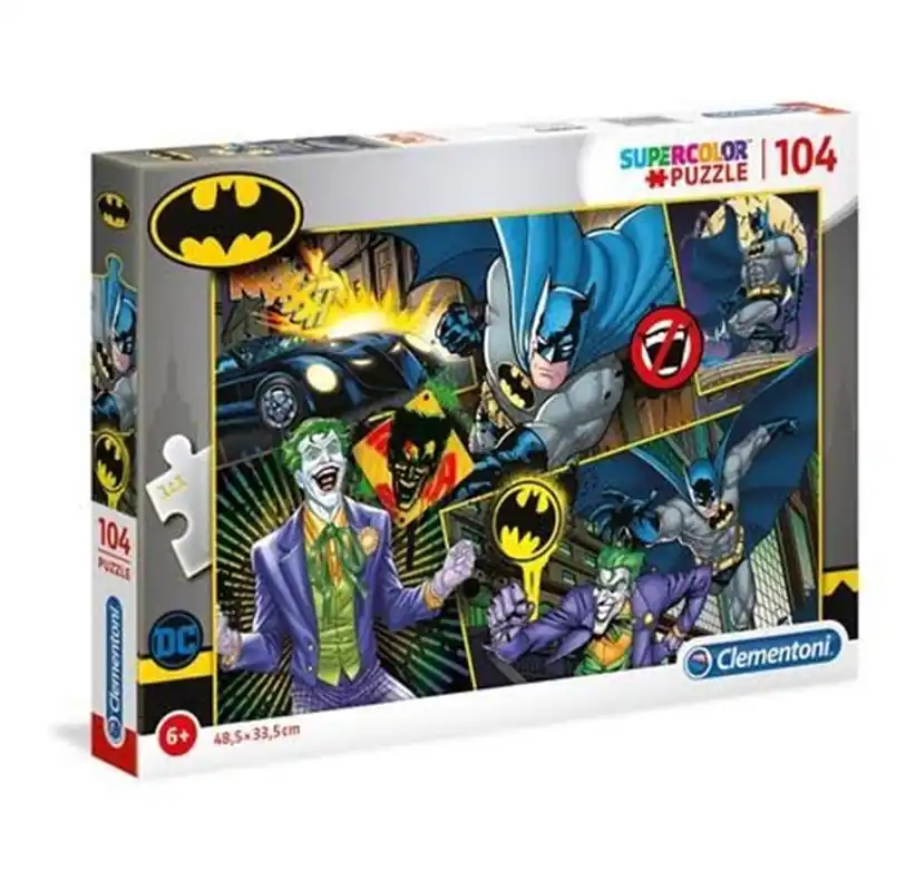 Clementoni Puzzle Batman Super 104 pieces 2D Pussel | Endast idag