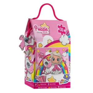 Nästan slut - Creative Craft Group Puzzle Unicorn 30 pcs. 2D Pussel
