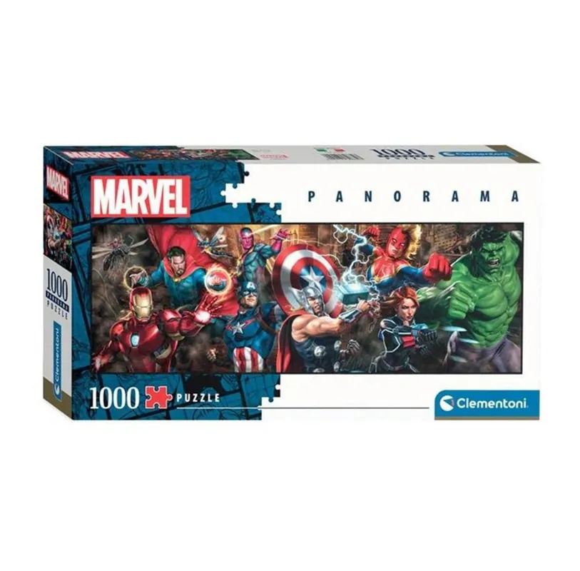 Clementoni Jigsaw Puzzle Panorama Marvel 1000pcs. 2D Pussel | Bra pris just nu