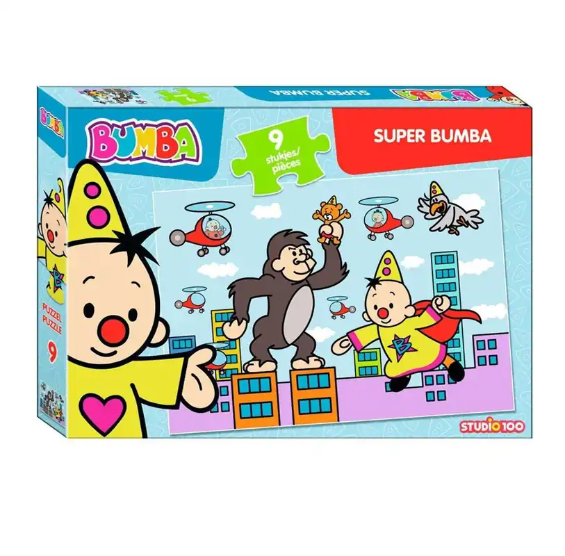 Storsäljare - Studio 100 Bumba Puzzle Super Bumba 9st. 2D Pussel