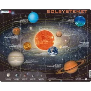 Larsen Puzzles Puzzle Solar System - 70 pieces Maxi (36.5x28.5 cm) 2D Pussel - Sista dagarna