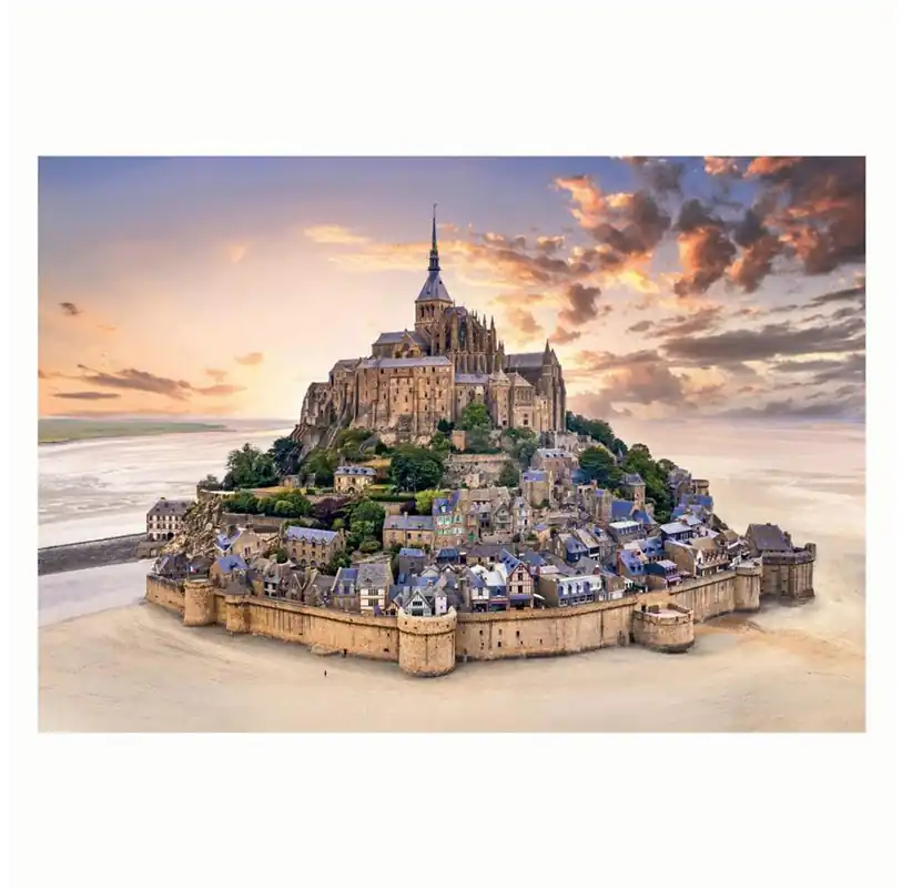 Clementoni Jigsaw Puzzle Mont Saint-Michel 1500 pcs. 2D Pussel - Enkel beställning