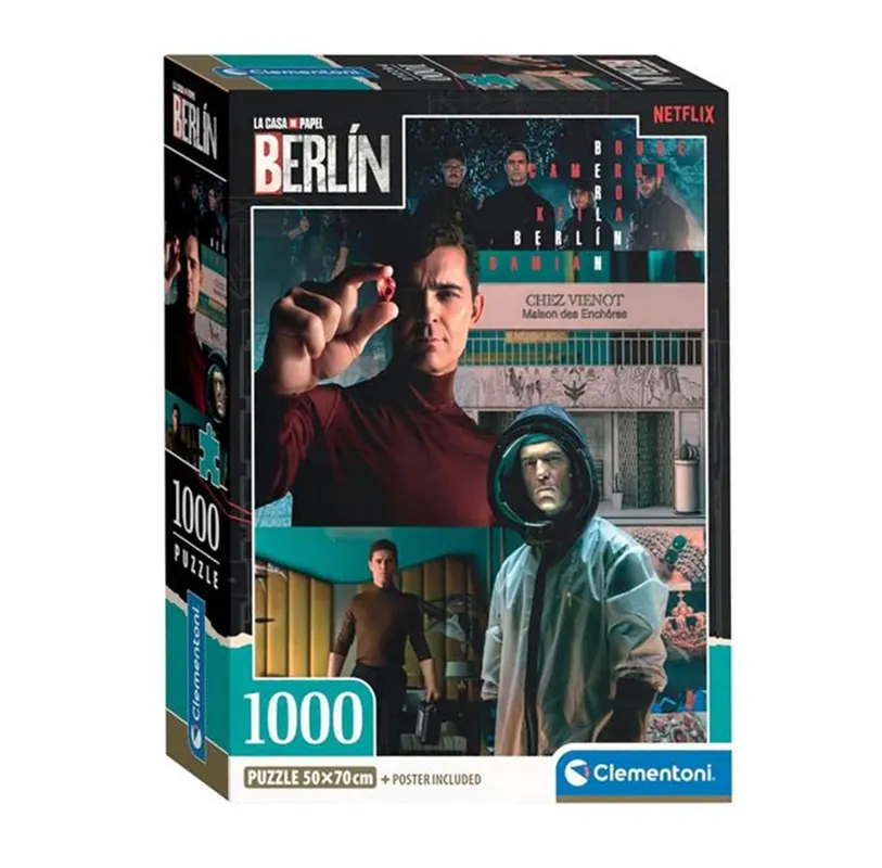 Clementoni Jigsaw Puzzle La Casa de Papel III 1000pcs. 2D Pussel | Dagens erbjudande