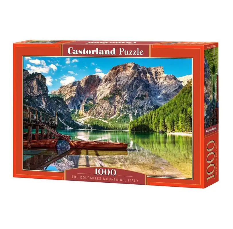 Kundfavorit | Selecta Play Castorland Jigsaw Puzzle The Dolomites Mountains Italy 1000pcs. 2D Pussel