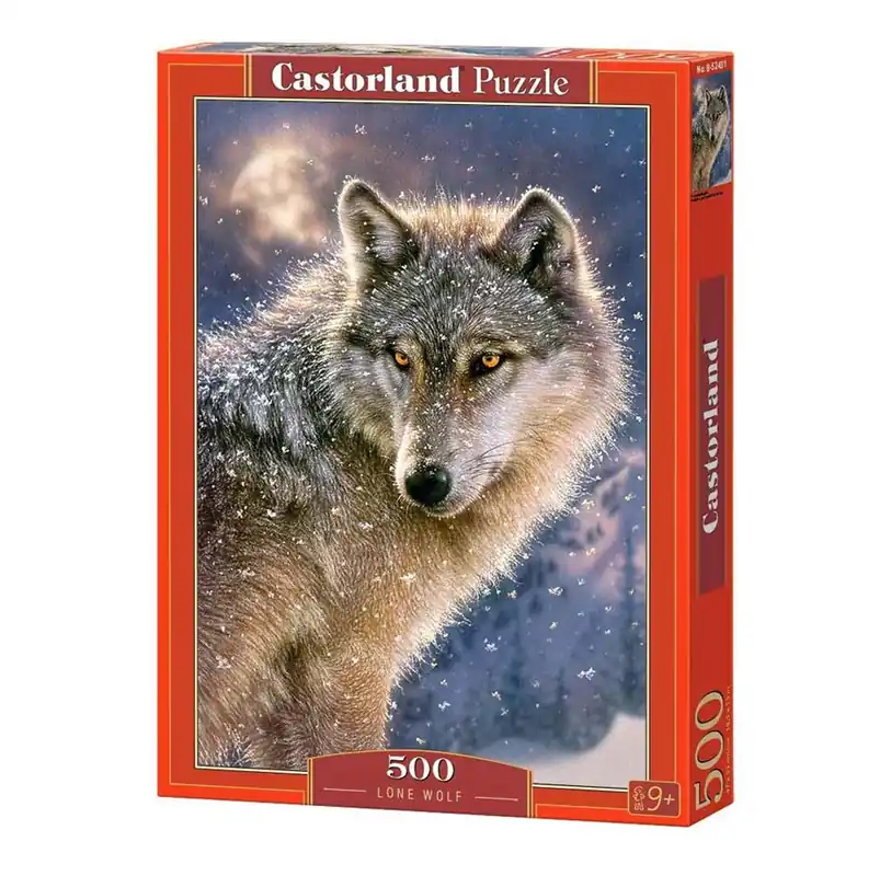 Kanonerbjudande - Selecta Play Castorland Jigsaw Puzzle Lone Wolf 500 pcs. 2D Pussel