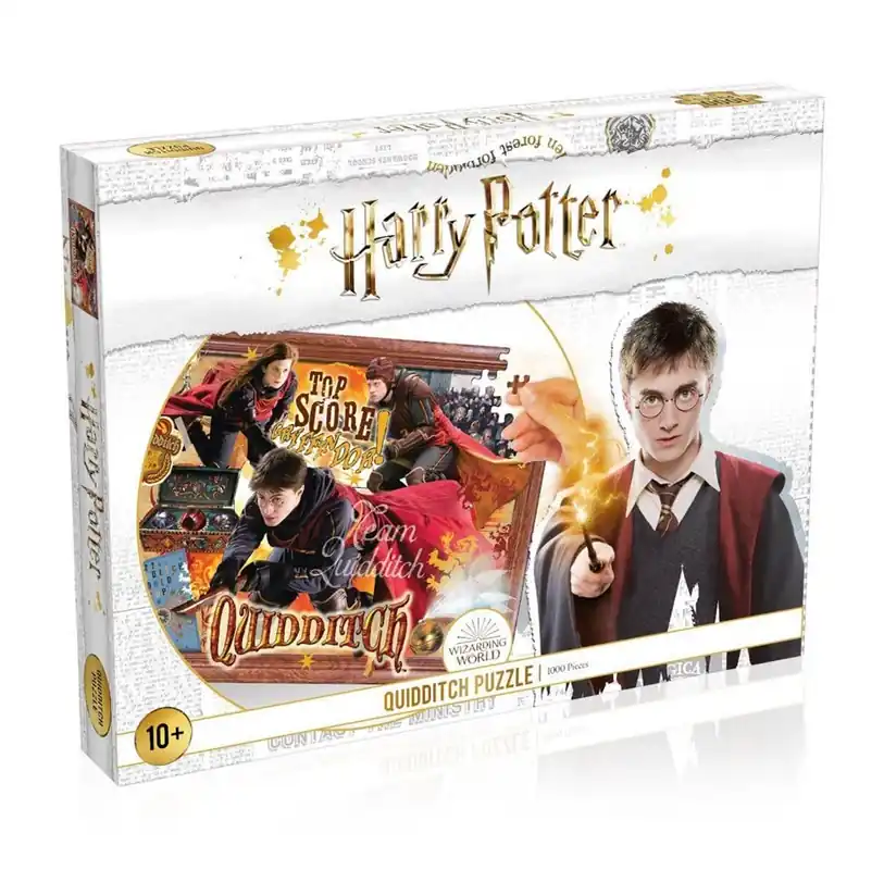 Mycket populär | Winning Moves Harry Potter Quidditch (1000) 2D Pussel