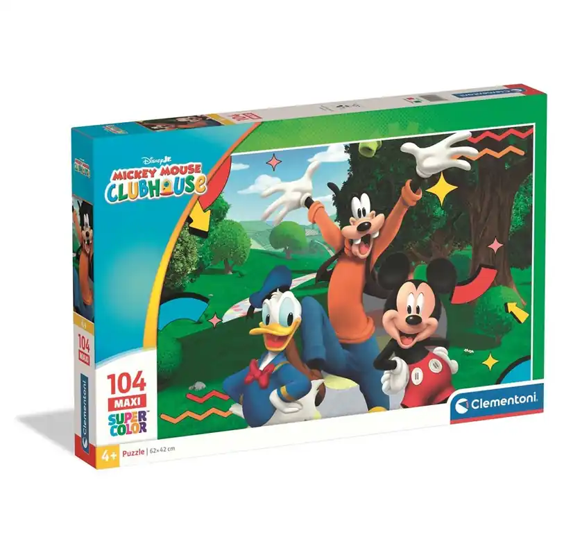 Clementoni Puzzle Maxi Mickey Mouse Club House 20 104 pieces 2D Pussel - Reapris