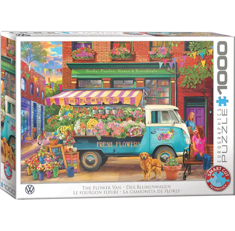 Eurographic VW Florist by Chris Bigelow Smart Cut(1000) | Begränsat antal