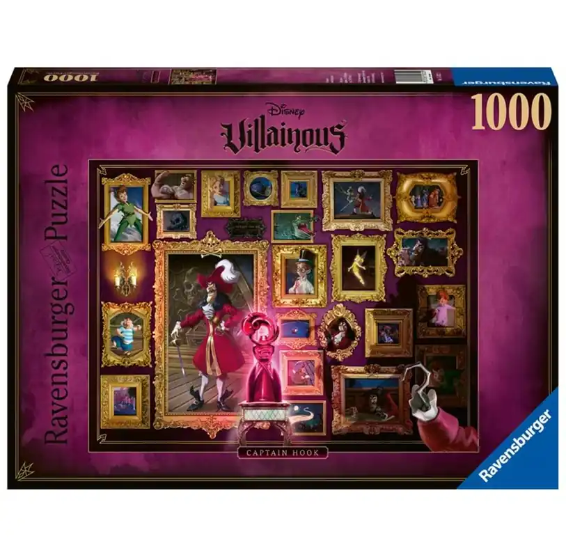 Kundernas favorit - Ravensburger Villainous Capt. Hook 1000p