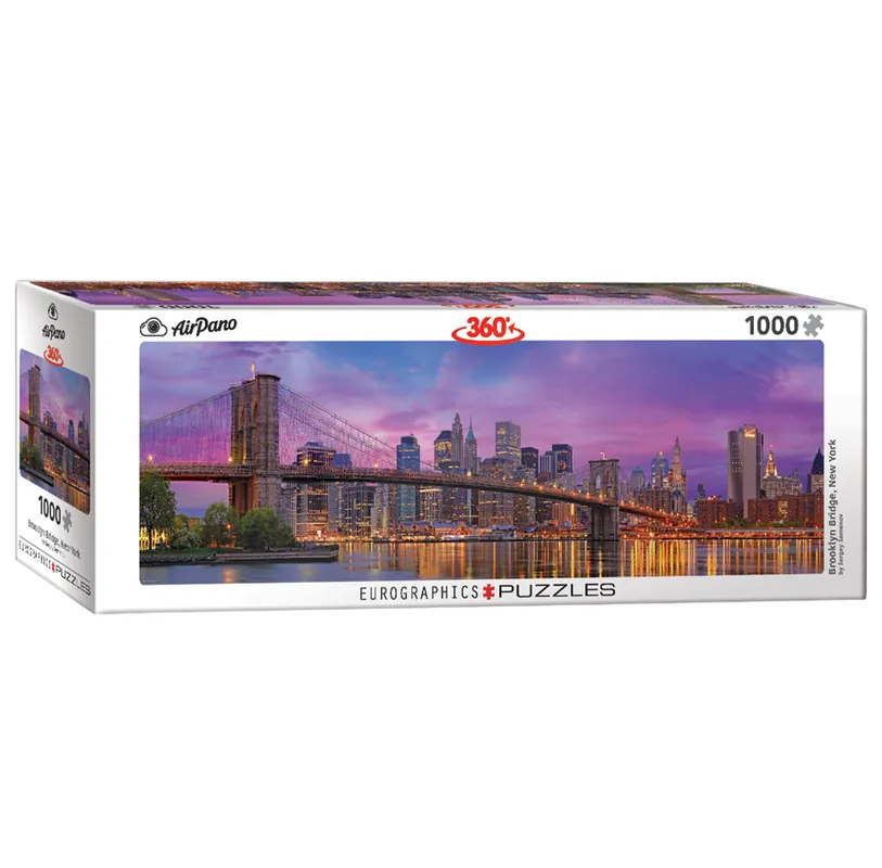 Eurographic Brooklyn Bridge New York panorama (1000) | Precis tillagt