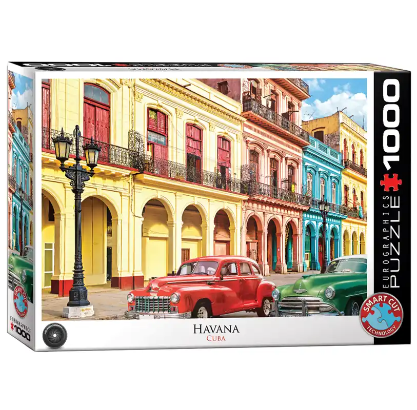 Snart slut | Eurographic La Havana Cuba Smart Cut (1000)
